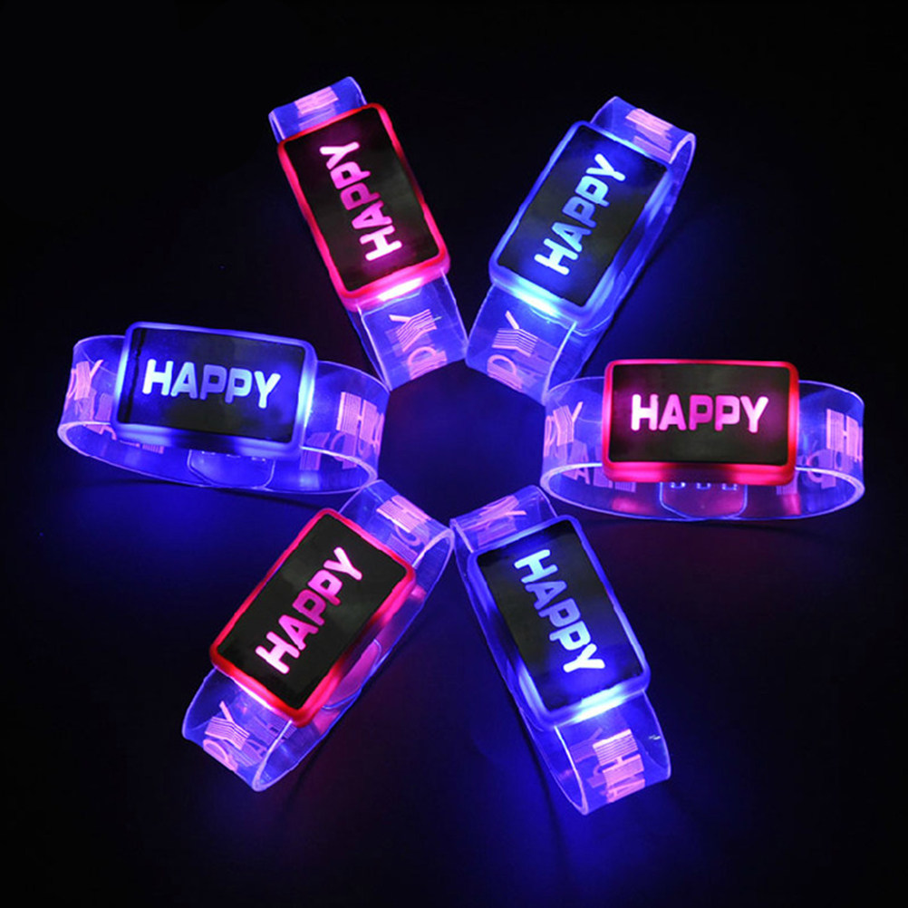 Running Gear In The Dark - 12 Bracelets Lumineux Clignotants qui Brillent