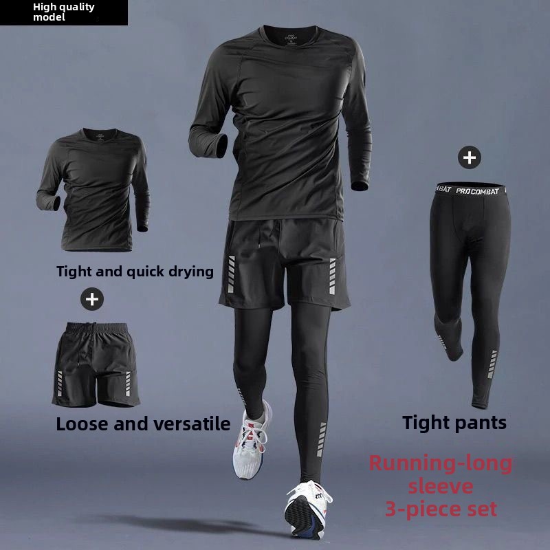 Running Gear For Men - Ensemble de survêtements de sport 3