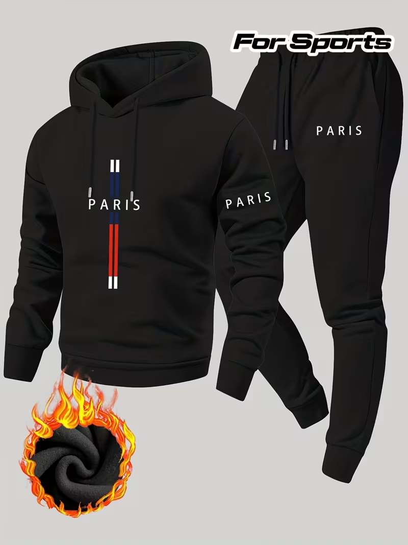 Running Gear For Men - Ensemble deux pièces décontracté urbain pour