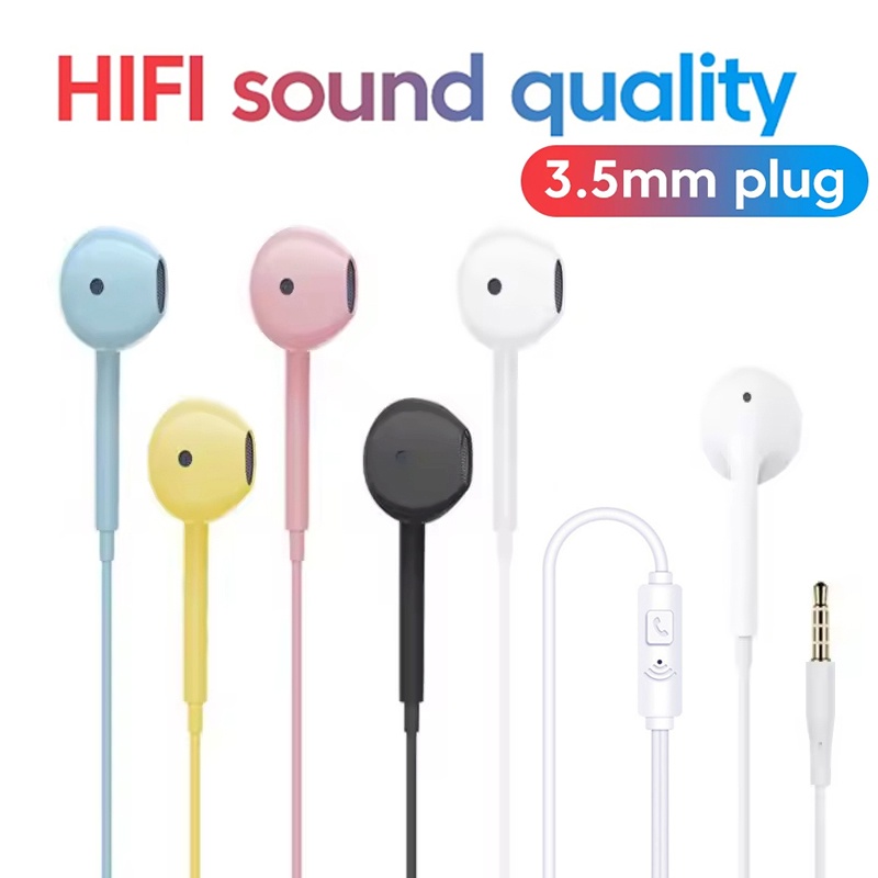 Running Gear Headphones - Casque filaire avec micro pour la