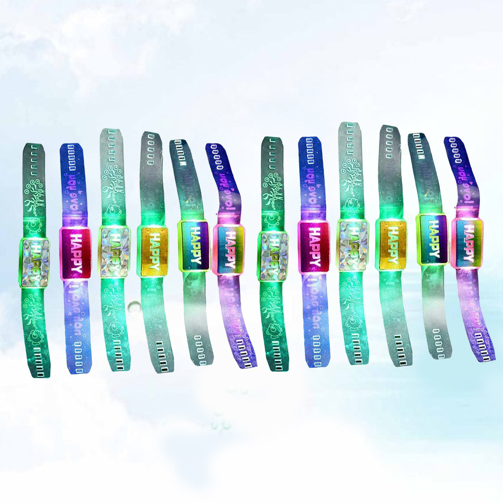 12 Bracelets Lumineux Clignota - Running Gear In The Dark avis et prix