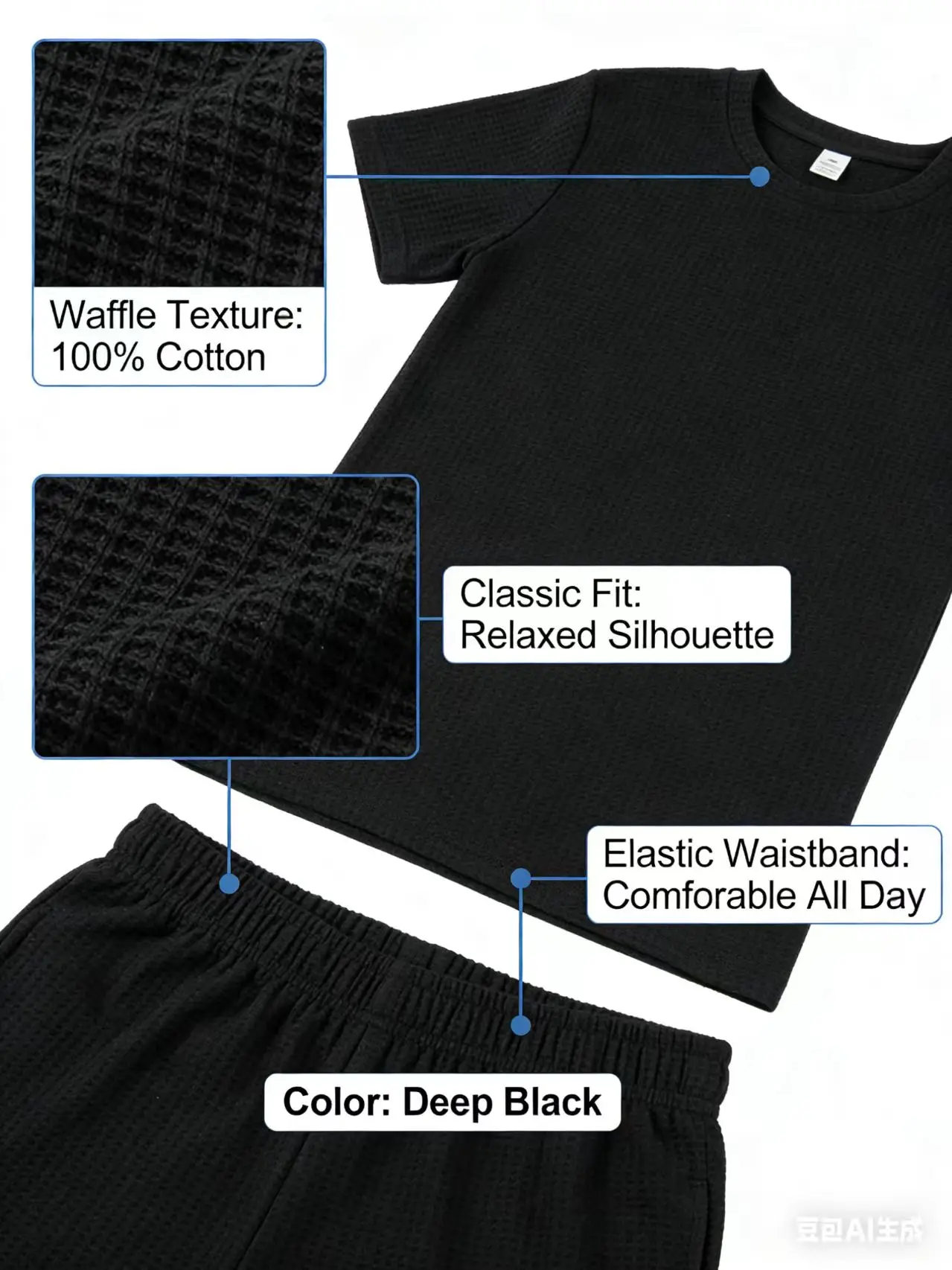 Ensemble t-shirt et short à ma - Running Gear For Men avis et prix