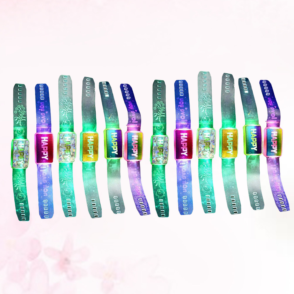 12 Bracelets Lumineux Clignota - Running Gear In The Dark avis et prix