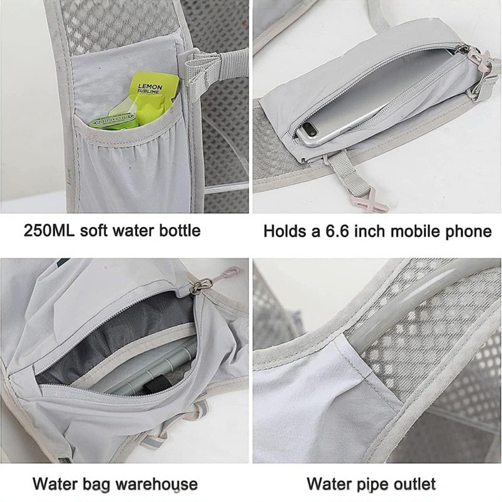 Gilet d'hydratation de course  - Running Gear For Marathon avis et prix